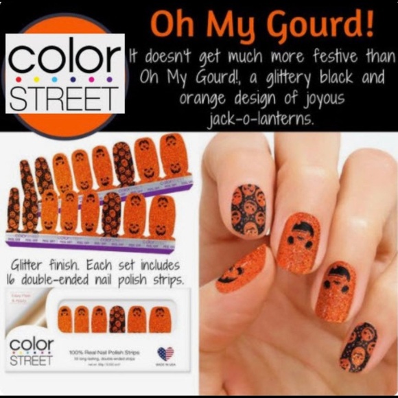 Oh My Gourd! Color Street (Rare/Retired) 🎃 - Picture 1 of 4